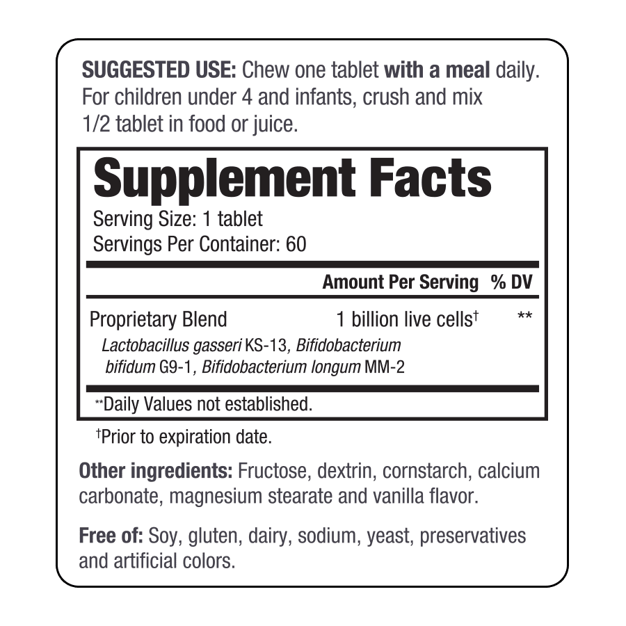 KYOLIC VITAMINA KIDS KYO-DOPHILUS 60C CAPSULAS