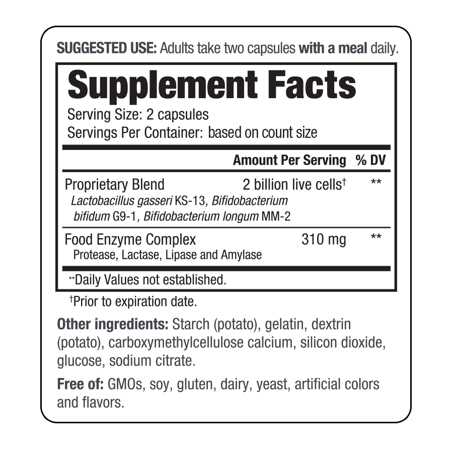 KYOLIC VITAMINA DOPHILUS WITH ENZYMES 60 CAPSULAS