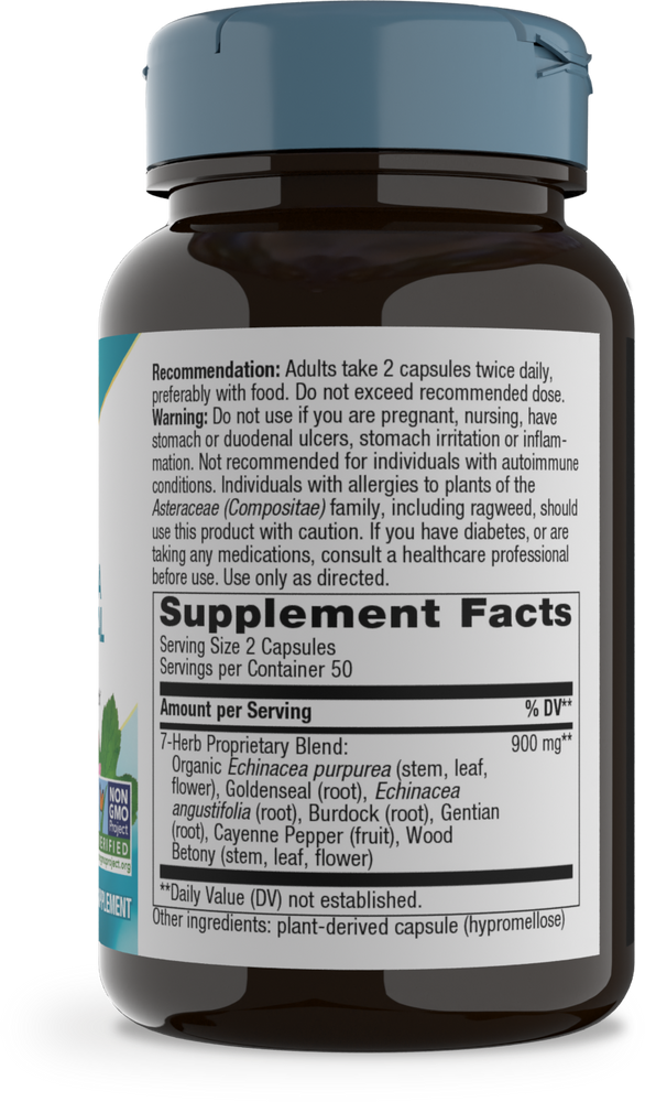 NATURE´S WAY ECHINACEA GOLDENSEAL 450MG 100 CAPSULAS