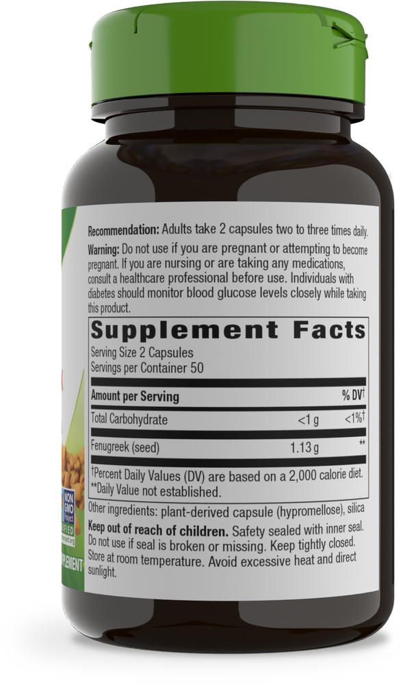 NATURE´S WAY FENUGREEK SEED 100 CAPSULAS