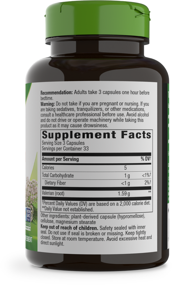NATURE´S WAY VALERIAN ROOT 100 CAPSULAS