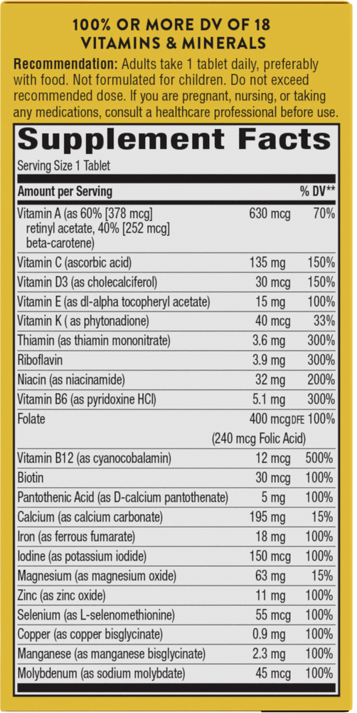NATURE´S WAY ALIVE DAILY ENERGY 60 CAPSULAS