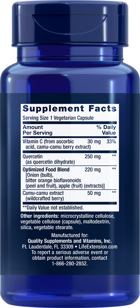 L EXT VIT QUERCETIN OPTIMIZED 250MG