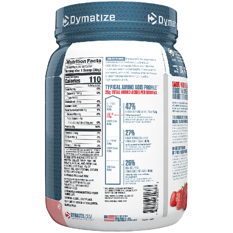 D ISO 100 20 SERV STRAWBERRY 3CT