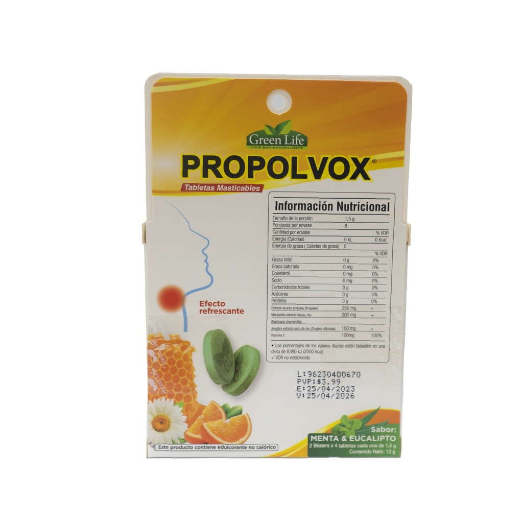 GREENLIFE PROPOLVOX MAST 8 UND