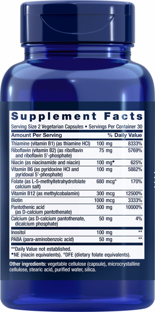 L EXT VIT COMPLETE B-COMPLEX 60CAP