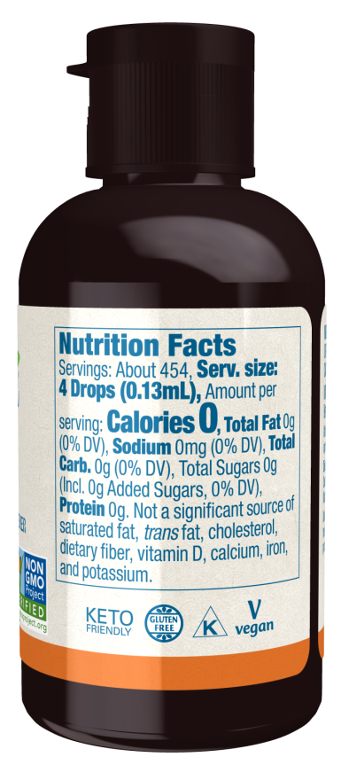 Now Better Stevia Organic Liquid 2 Oz