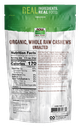 Now Cashews Raw  10 Oz