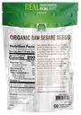 Now Sesame Seeds Hulled Org 1 Lb