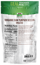 Now Pumpkin Seeds Raw  1 Lb