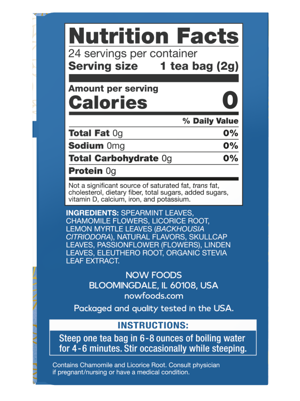 Now Nighttime Tea Bags  24 Bags
