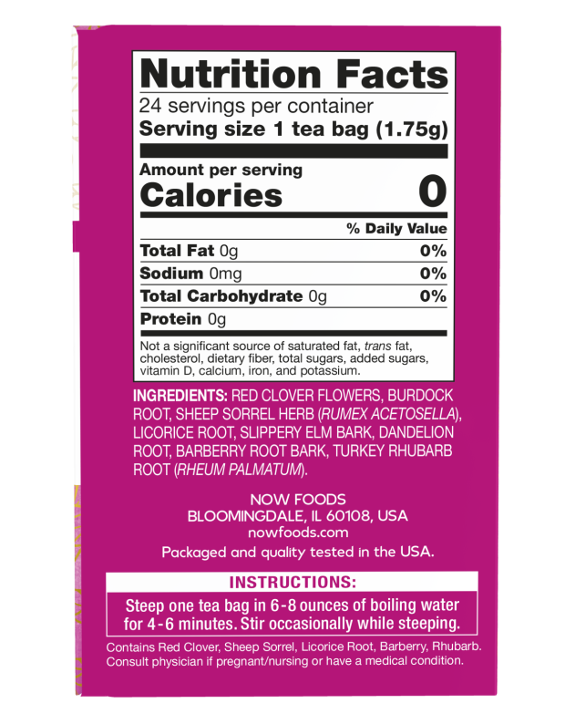 Now Ojibwa Tea Bags  24 Bags