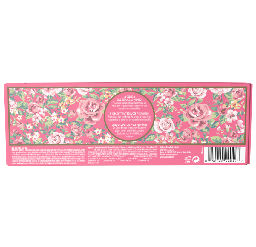 MAJA SET JABON BARRA LOVE ROSE 100 GRSX 3
