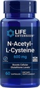 LIFE EXTENSION  VIT ACETYL CYSTEINE 600MG 60 CAPSULAS