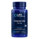LIFE EXTENSION VITAMIN B6 250 MG 100 CAPSULAS
