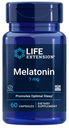 LIFE EXTENSION MELATONIN 1 MG 60 CAPSULAS