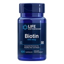 LIFE EXTENSION BIOTIN 600MG 100 CAPSULAS