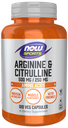 NOW ARGININE 500mg & CITRULLINE 250MG 120 VCAPS
