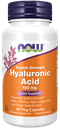 Now Hyaluronic Acid 100Mg 2X Plus   60 Vcaps