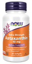 NOW ASTAXANTHIN 10 MG  60 SGELS