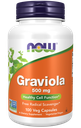 NOW GRAVIOLA 500MG   100 VCAPS