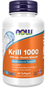 NOW KRILL OIL 1000 MG  60 SGELS