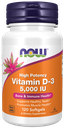 NOW VIT D3 5000IU 120 SGELS