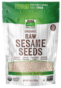 Now Sesame Seeds Hulled Org 1 Lb