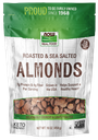 NOW ALMONDS RSTD/SALTED  1 LB