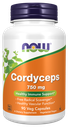 Now Cordyceps 750Mg  90 Vcaps