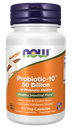 NOW PROBIOTIC-10 50 BILLION  50 VCAPS