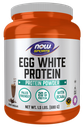 NOW EGGWHITE PROTEIN CHOCOLATE  1.5 LBS