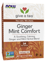 NOW GINGER MINT COMFORT TEA BAGS  24 BAGS