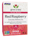 NOW WOMEN'S RIGHTEOUS RASPBERRY TEA 24 BAGS