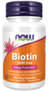NOW BIOTIN 1000mcg   100 VCAPS