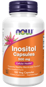 NOW INOSITOL 500mg  100 VCAPS