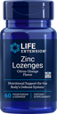 LIFE EXTENSION ZINC LOZENGES 18.75MG 60 LGE