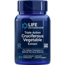 LIFE EXTENSION TRIPLEACT CRUCIFEROUS VEGEXTR60CAP