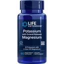 LIFE EXTENSION POTASSIUM EXTN-RELE MAGNESIUM 60 CAPSULAS